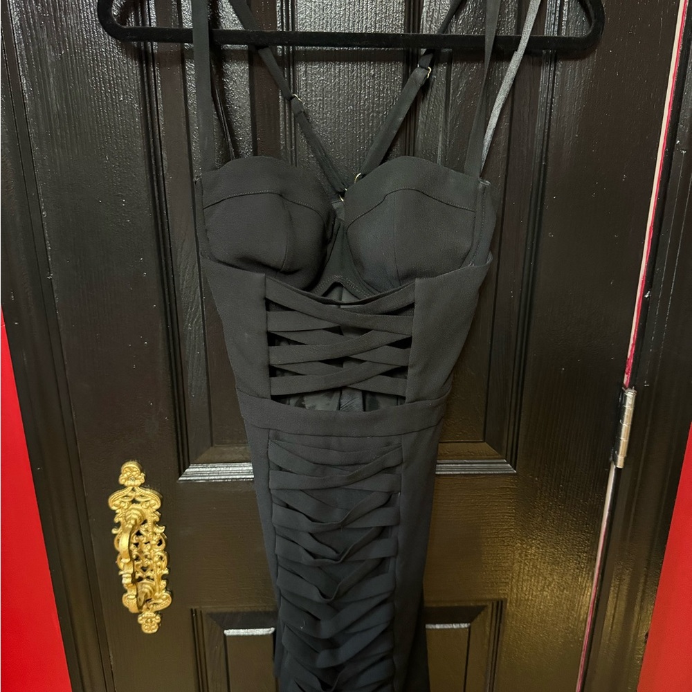 Black BeBe dress